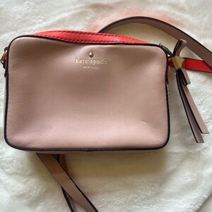 Kate Spade Pink and Red Crossbody Bag